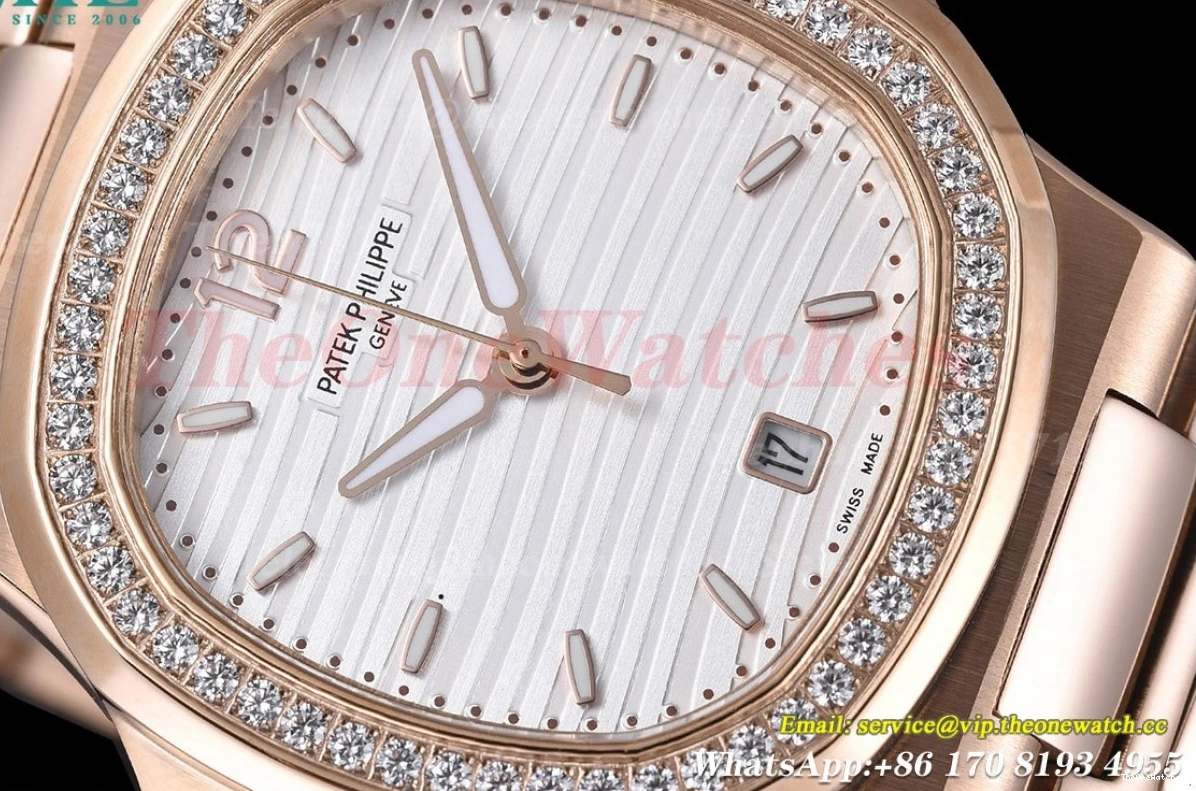 Dia Dial White MY8215 40mm GDF RG RG Nautilus 0121